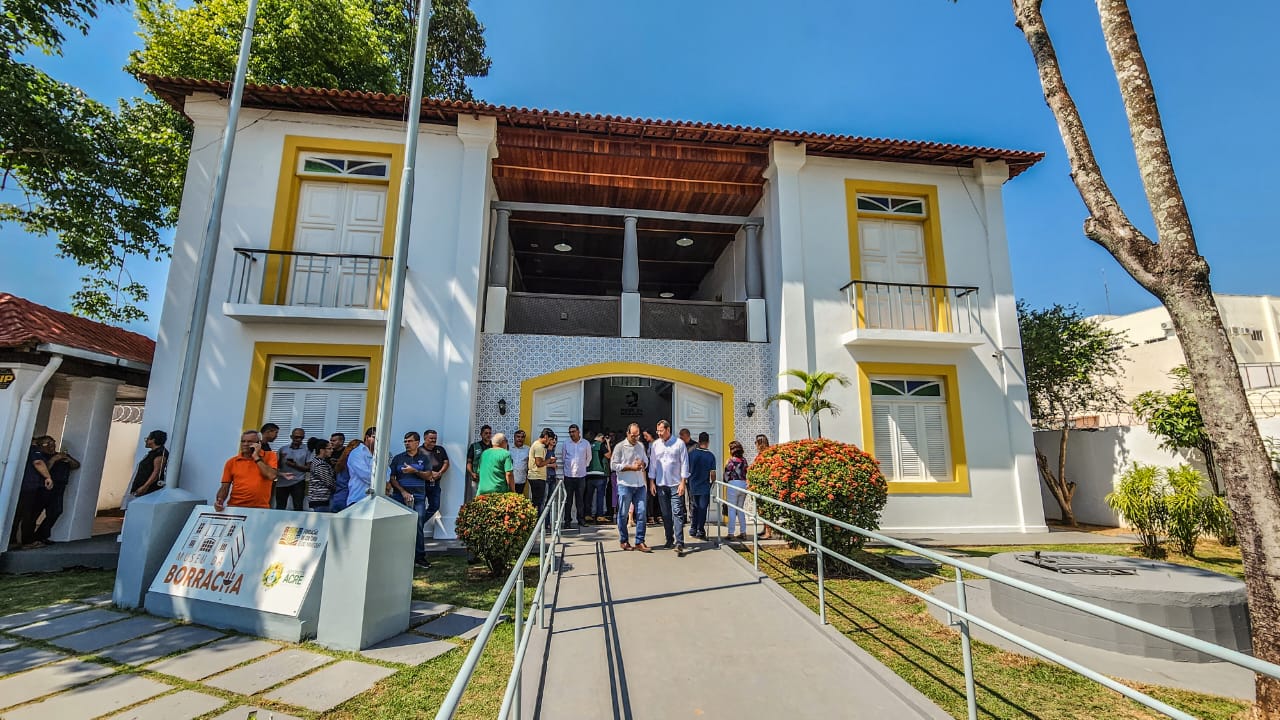 Museu da Borracha é reinaugurado em Rio Branco após cinco meses fechado e  obras de R$ 75 mil, Acre