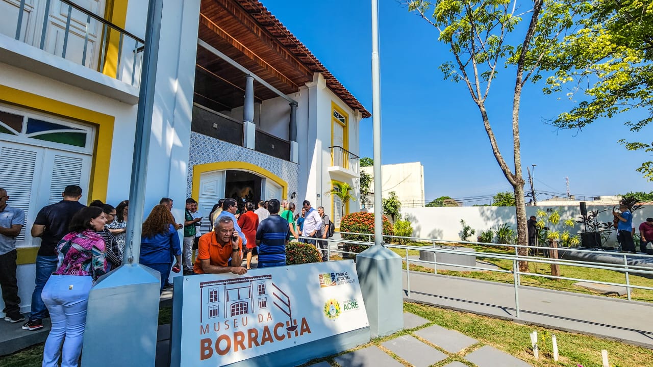 Museu da Borracha é reinaugurado em Rio Branco após cinco meses fechado e  obras de R$ 75 mil, Acre