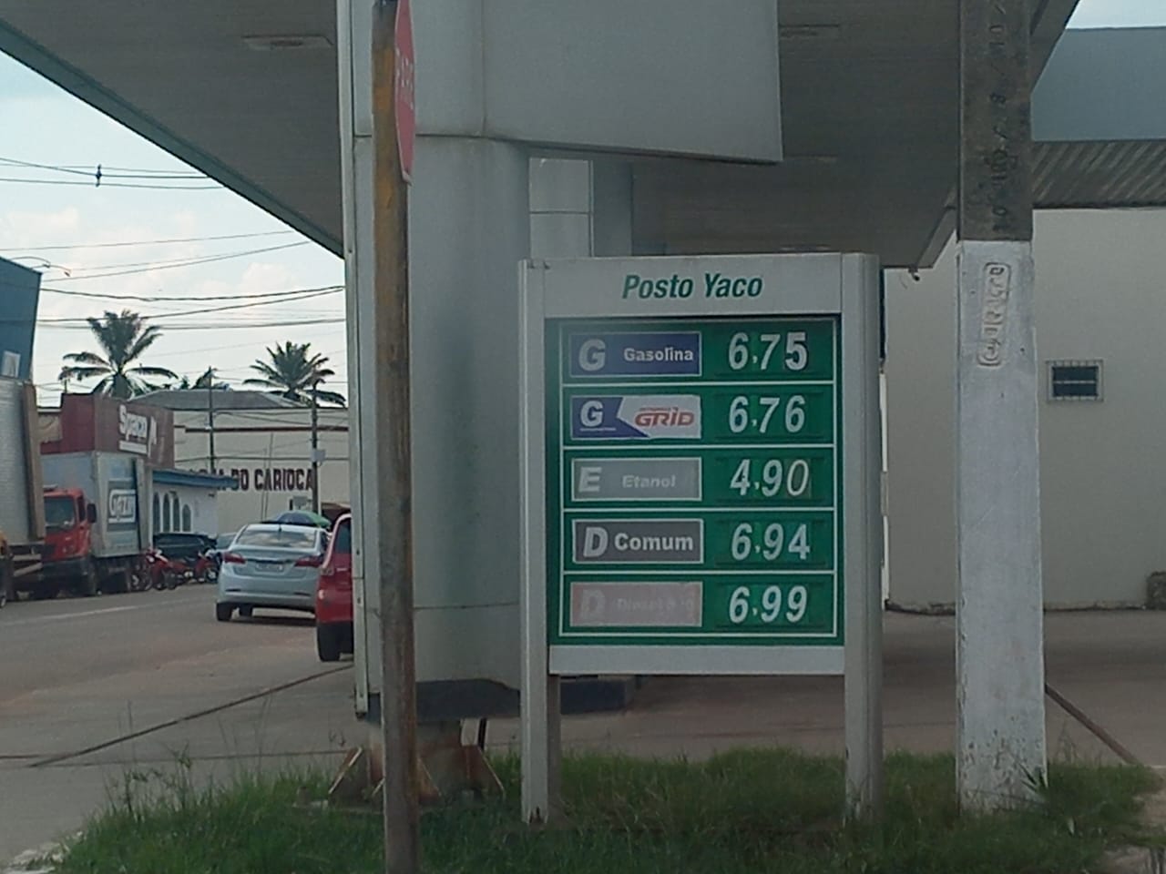 Com novo aumento, preço da gasolina em Sena Madureira chega a R$ 6,75