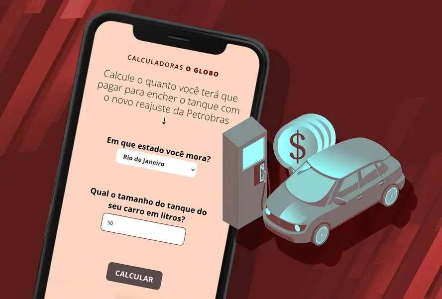 Calculadora do tanque cheio: com alta da gasolina, saiba quanto custará abastecer seu carro