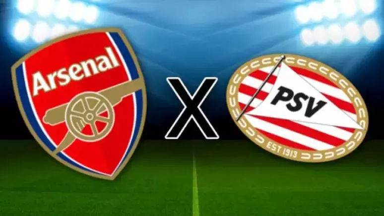Arsenal x PSV: onde assistir, horário e escalação das equipes