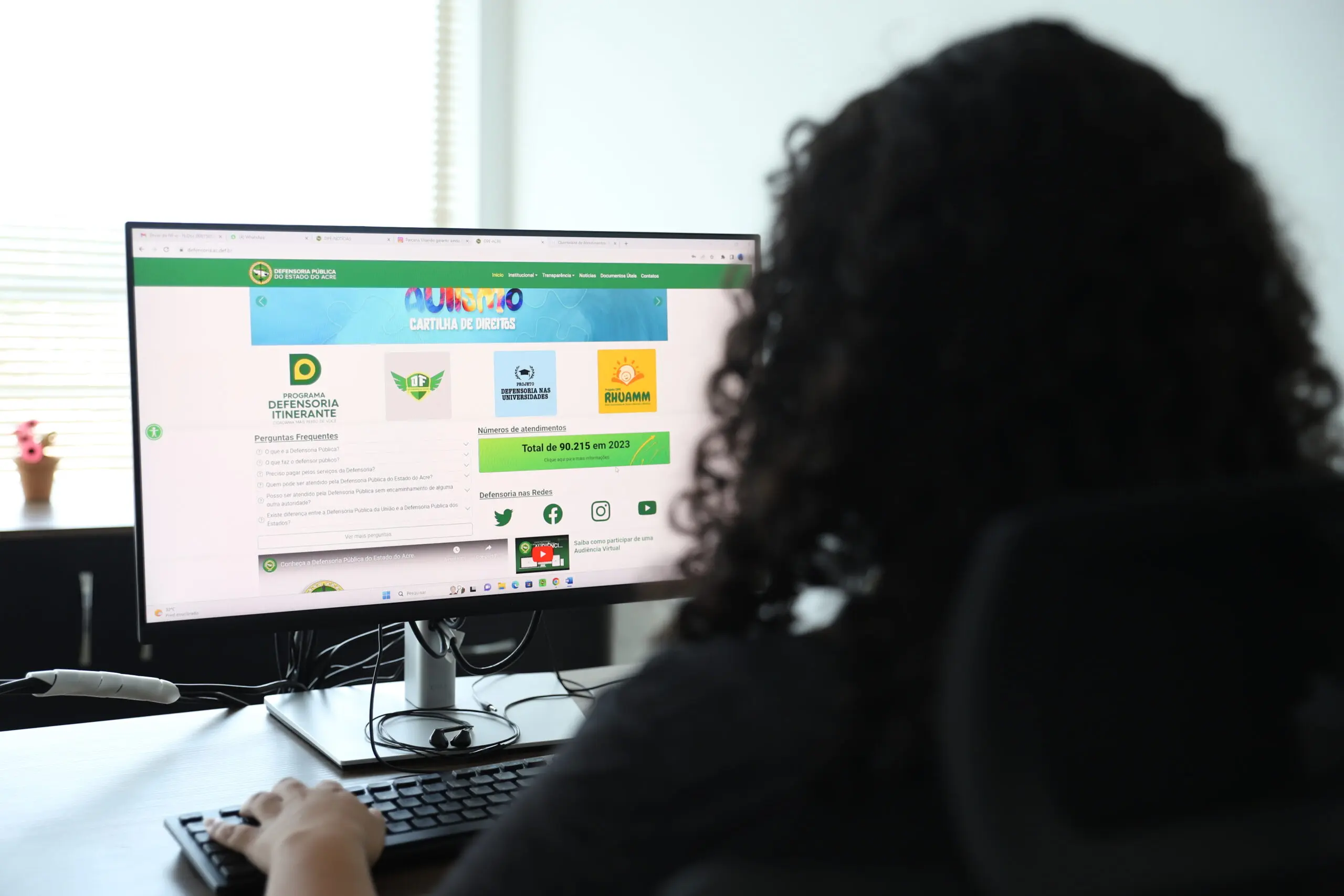 Com mais de 90 mil atendimentos, DPE registra aumento da procura por serviços no Acre