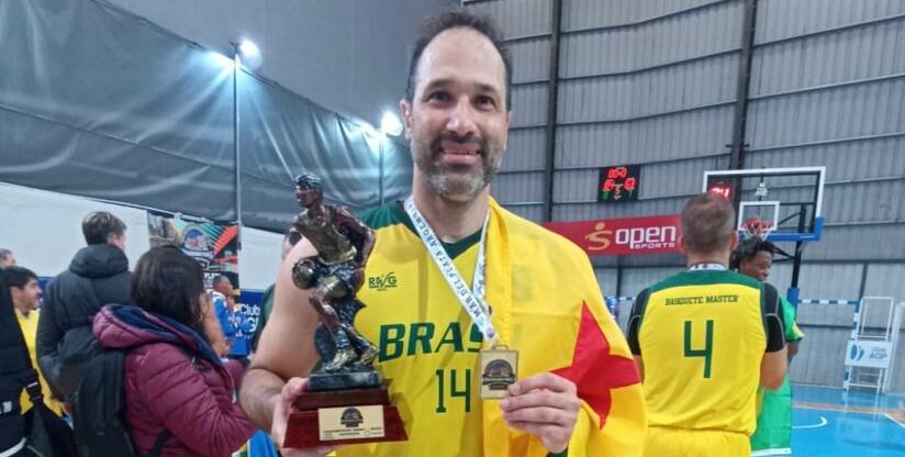 Acreano é campeão Mundial de Basquete Masters na Argentina