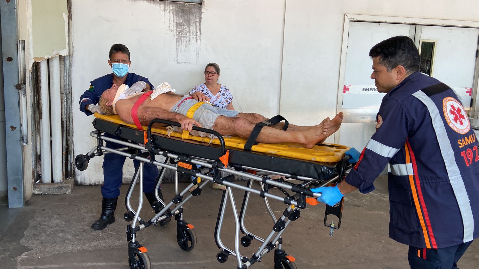 Acidente envolvendo quadriciclo deixa idoso ferido em Capixaba