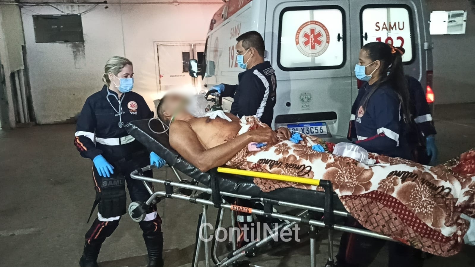Homem joga faca em cachorro, mas acaba esfaqueado no interior do Acre