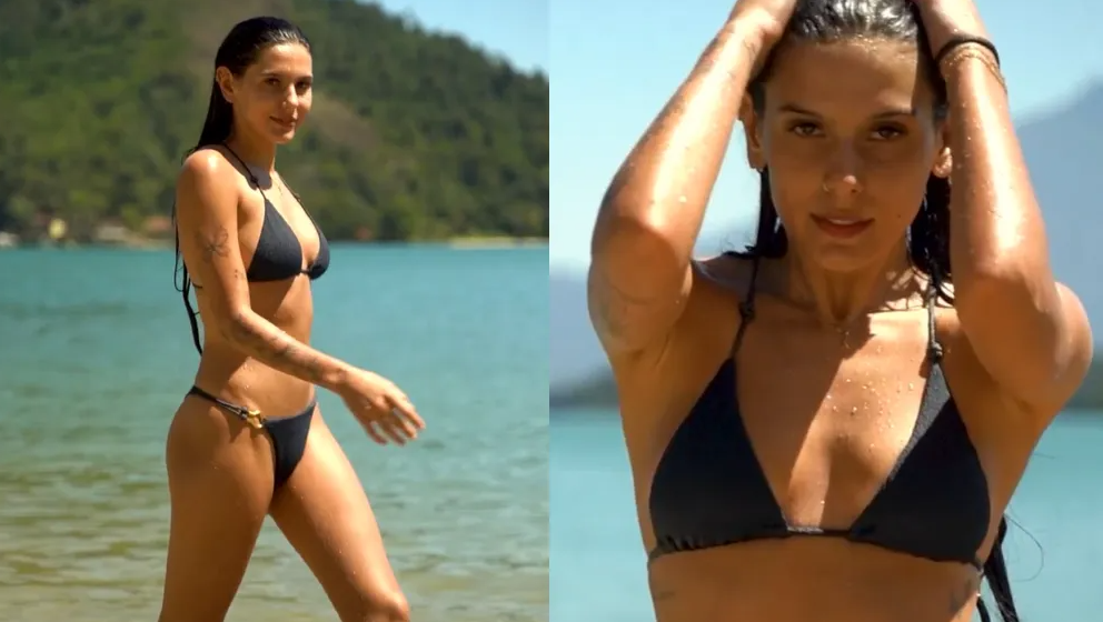Ana Castela aparece de biquíni em vídeo e ganha chuva de elogios: ‘Musa do verão’