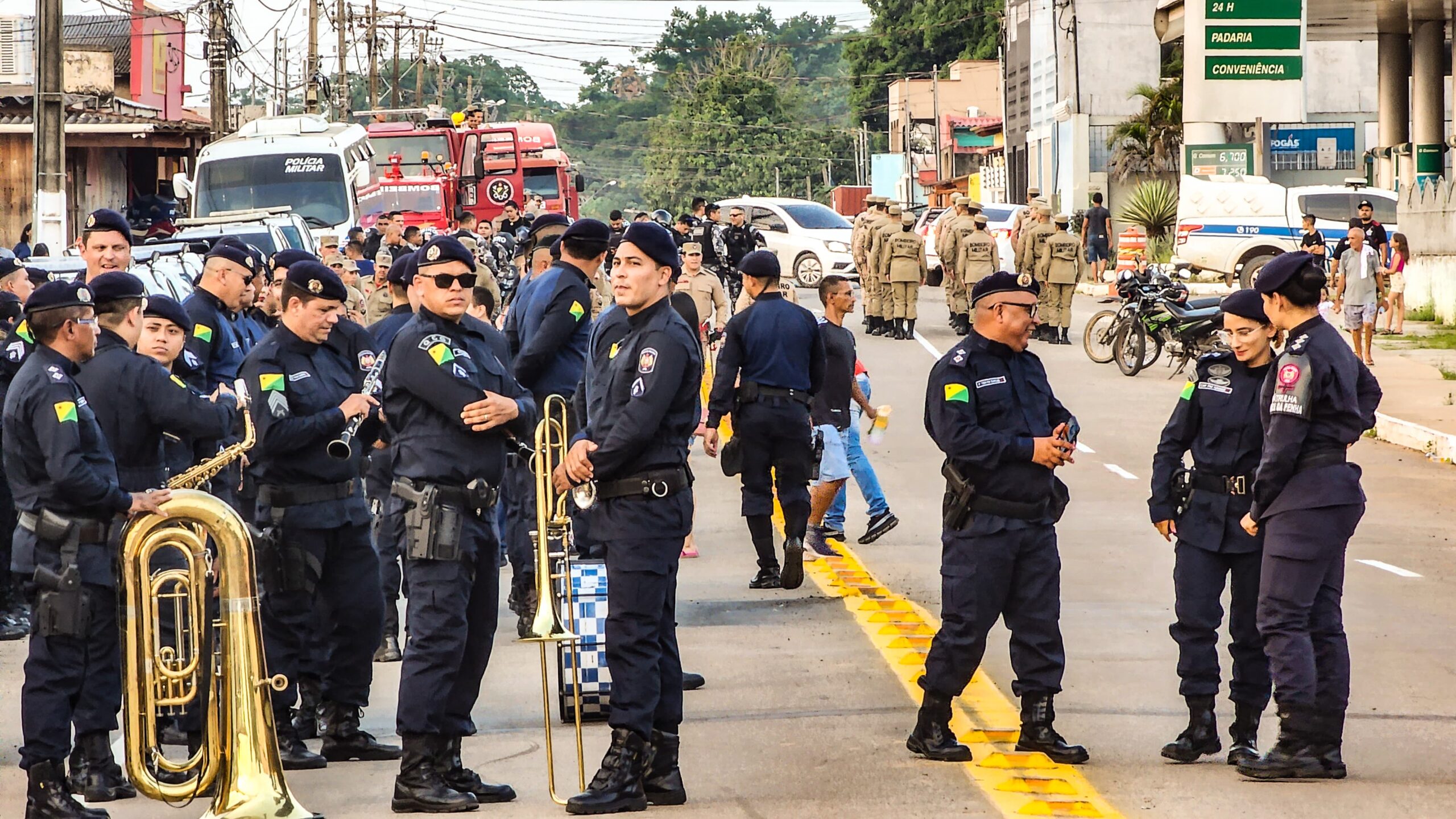 Banda da Polícia Militar vai até Sena Madureira se apresentar no aniversário do município