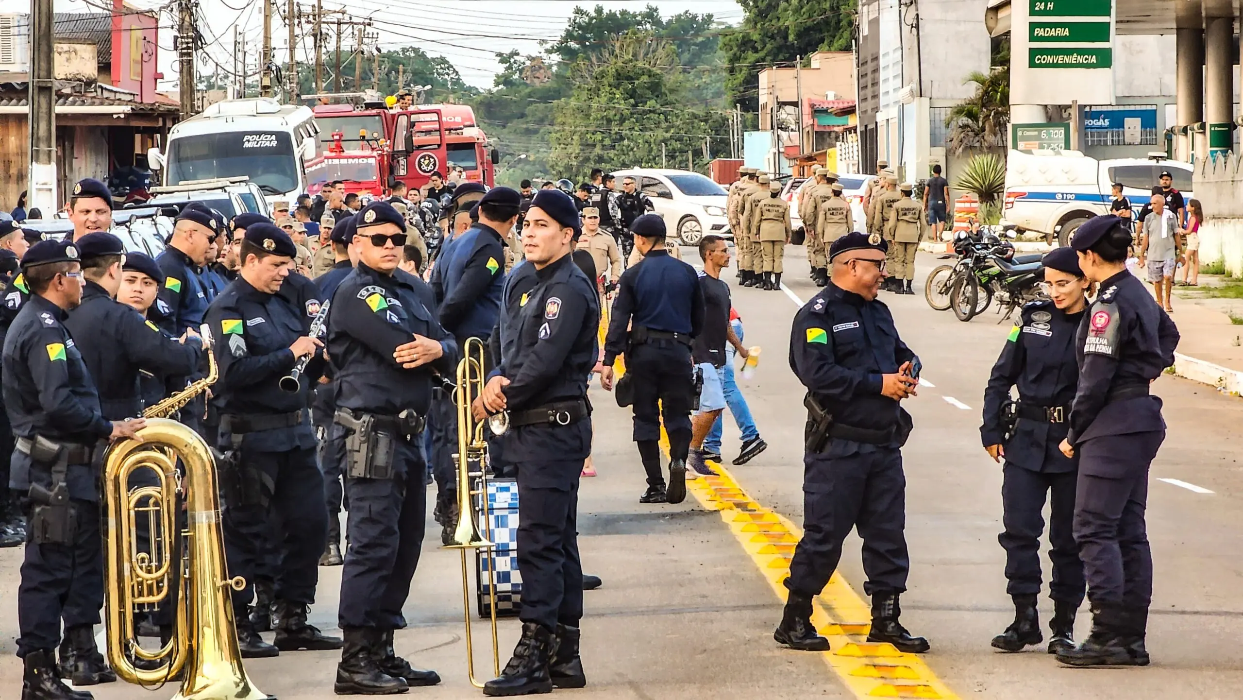 Banda da Polícia Militar vai até Sena Madureira se apresentar no aniversário do município