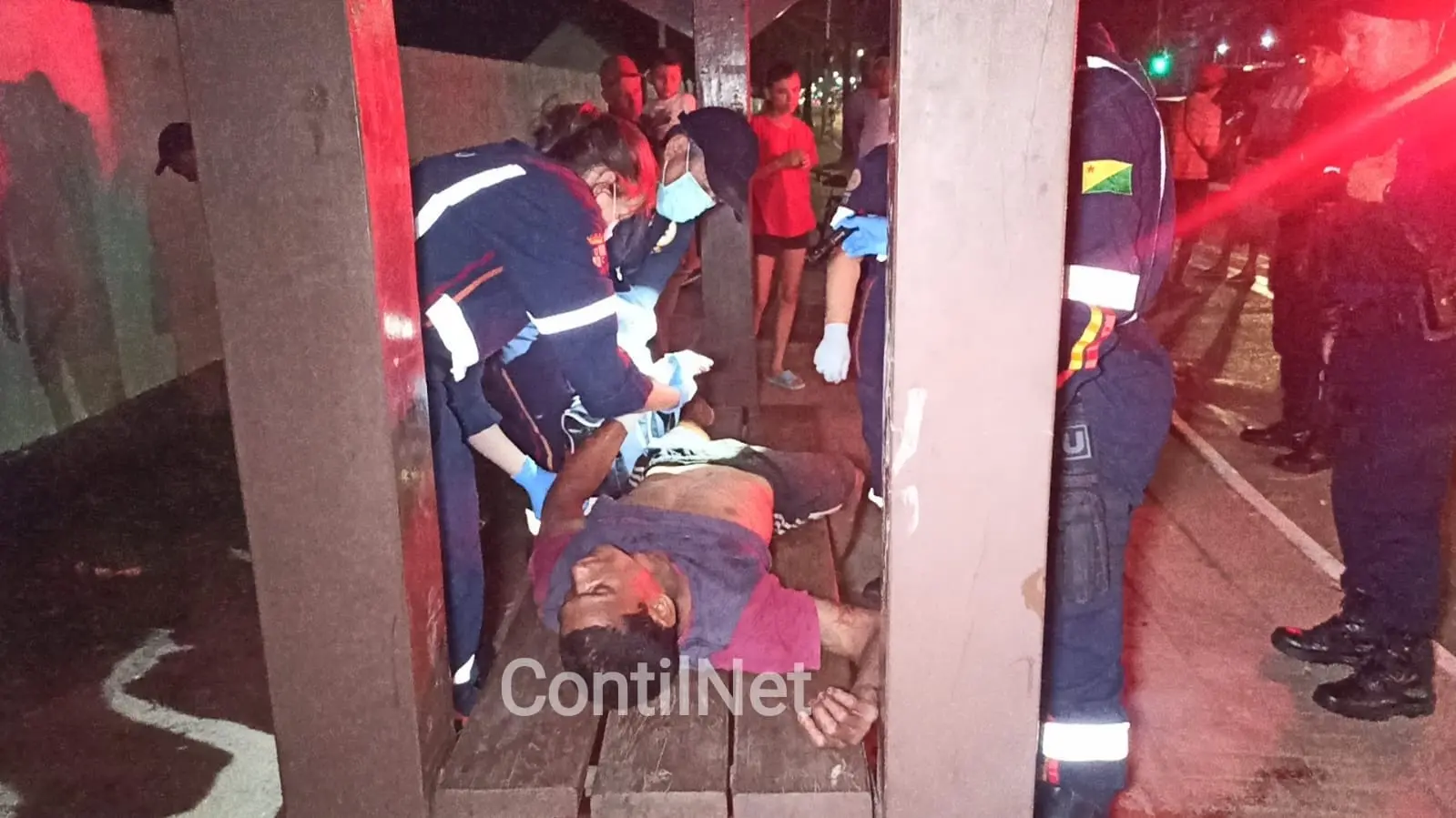 Com medo de morrer, ‘Exu Caveira’ pede ajuda e é atendido pelo Samu em Rio Branco