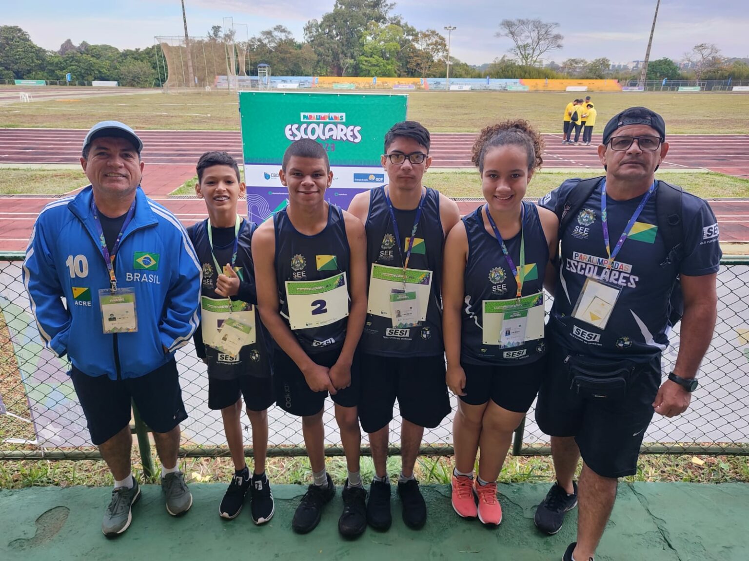 Equipe paralímpica acreana conquista quase 20 medalhas em jogos em Brasília