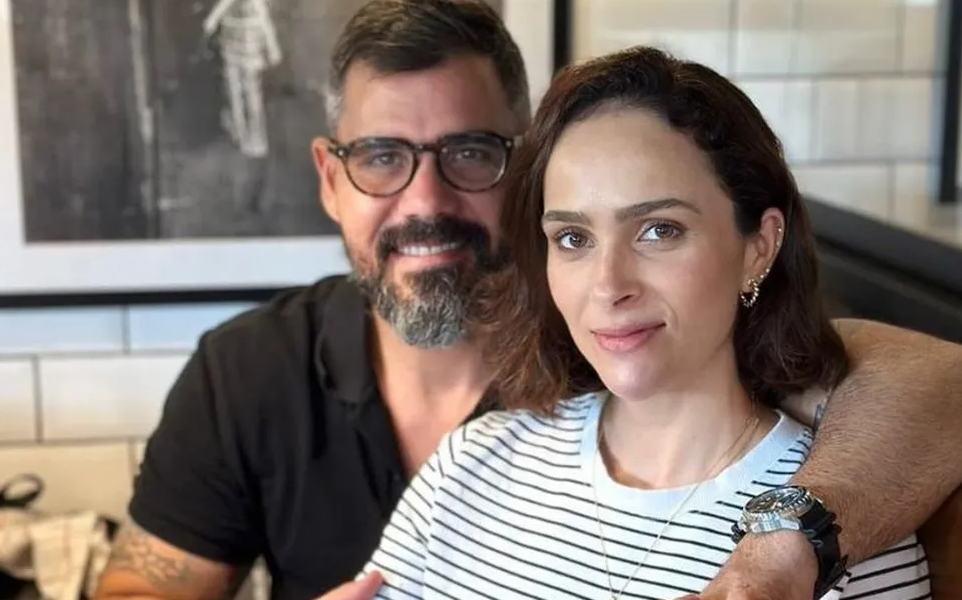 Letícia Cazarré anuncia nova gravidez do marido, Juliano Cazarré: ‘Agora somos oito’