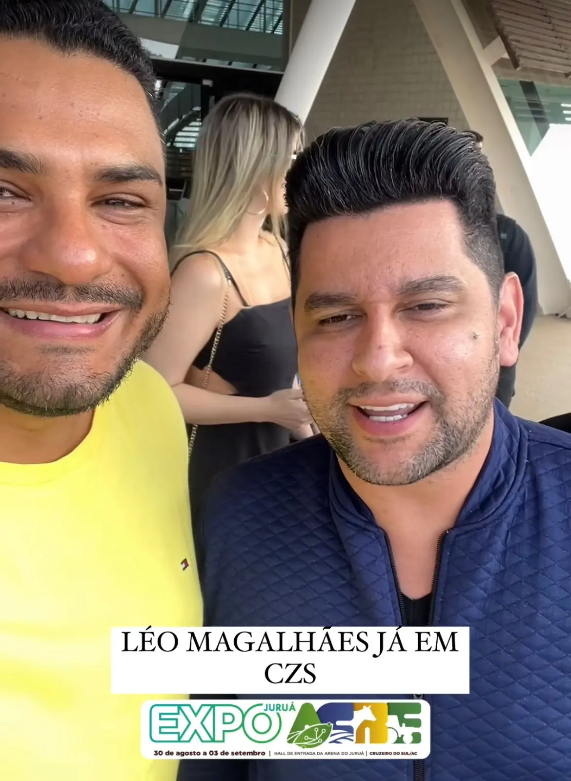Atração da última noite da Expoacre Juruá, Léo Magalhães manda recado aos acreanos; VEJA