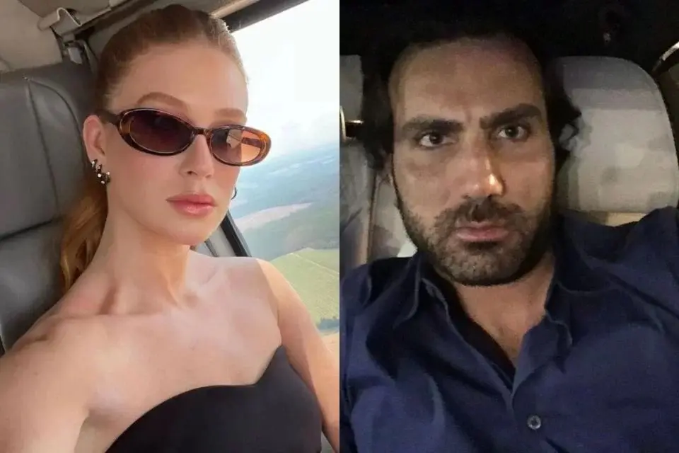 Marina Ruy Barbosa aparece em novos cliques raros ao lado do namorado
