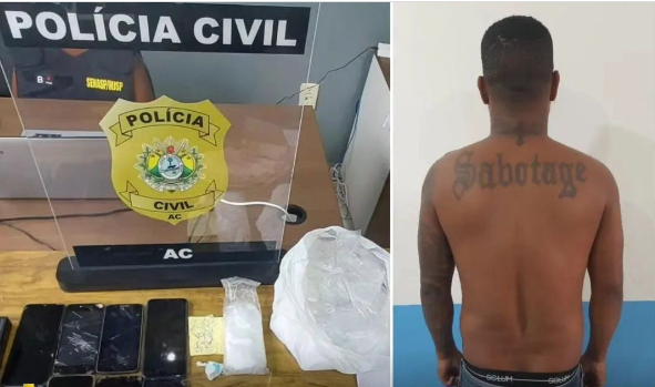 Polícia Civil efetua prisão em flagrante durante operação contra o tráfico