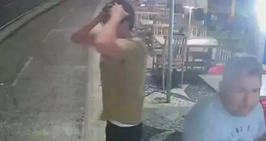Imagens mostram reação de Bruno de Luca após acidente de Kayky Brito