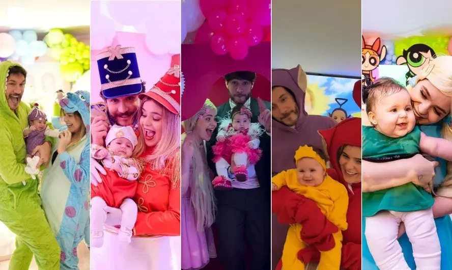 Viih Tube e Eliezer investem em ‘super festas’ para a filha mensalmente; veja fotos