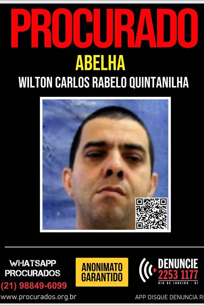 Chefe mais procurado do CV pode ficar solto caso saia do RJ