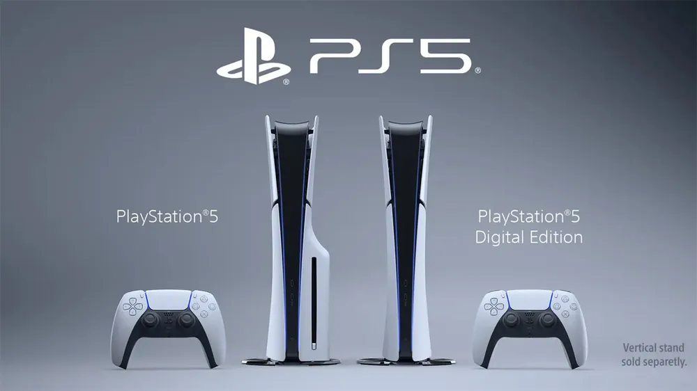 Novo PS5 ‘slim’ chega mais leve, com novo design e 1 TB de armazenamento