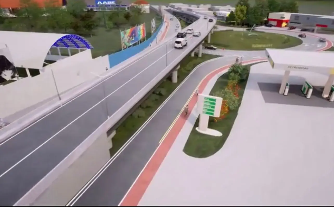 Obra da gestão Bocalom, vídeo mostra como será viaduto da Dias Martins; veja