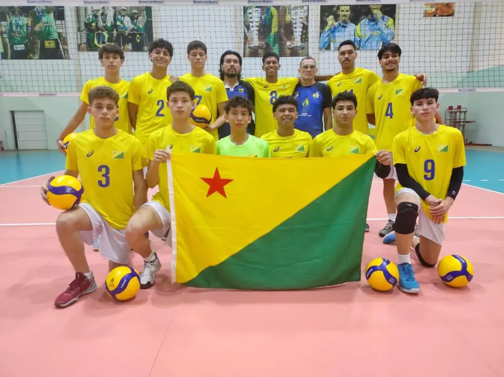 Acre perde de virada e termina o Brasileiro de Voleibol na última colocação