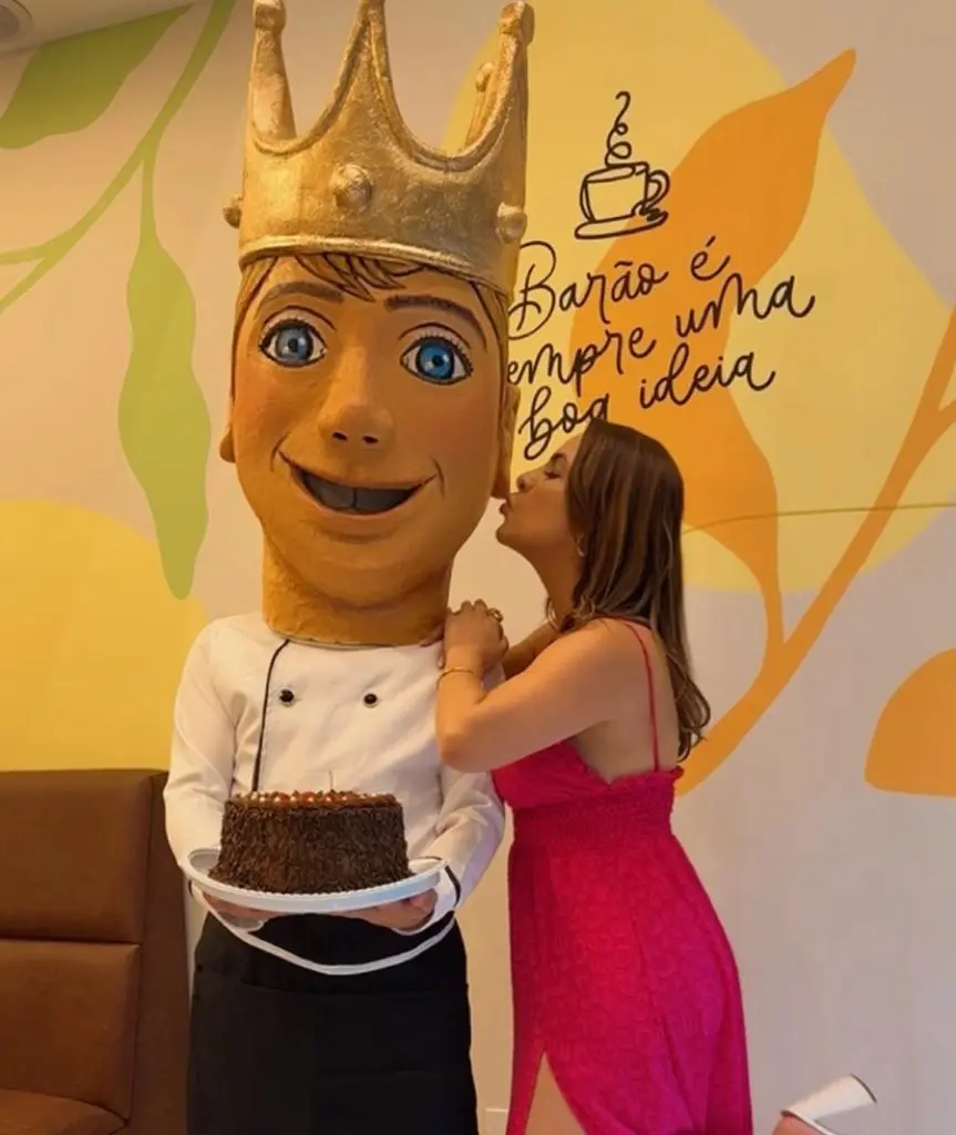 Barão das Tortas lança mascote no 7° Encontro de Divas