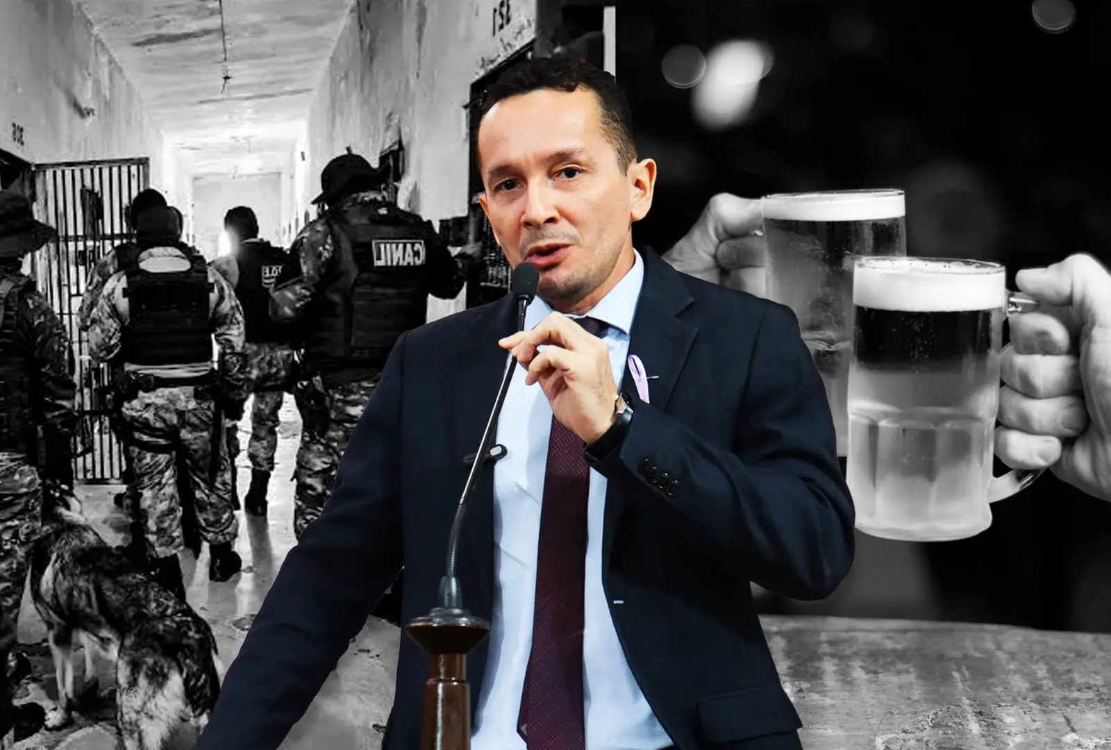 Após audiência liderada pelo Adailton, Iapen limita porte de armas e consumo de álcool em festas por agentes