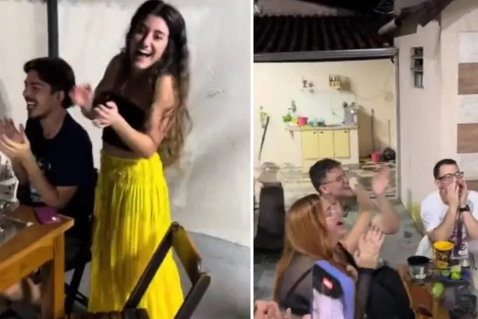 Jovem ganha churrasco para comemorar fim de namoro e viraliza: vídeo