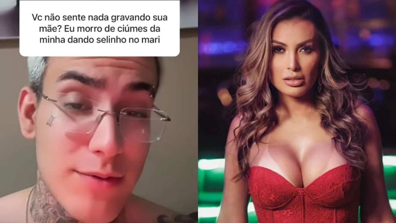 Filho de Andressa Urach expõe o que realmente sente ao filmar vídeos íntimos da mãe