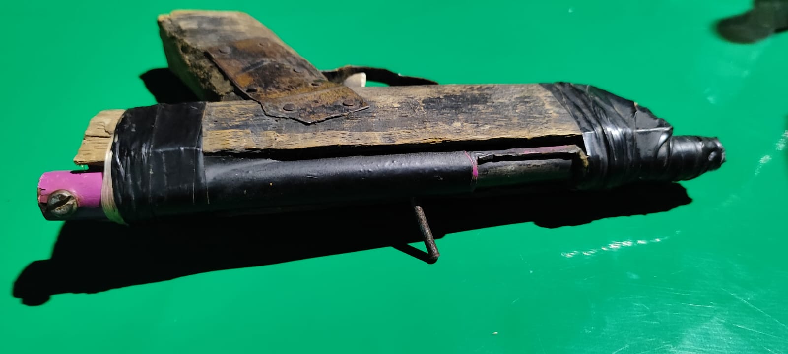 Arma artesanal é apreendida após tentativa de assalto em Sena Madureira