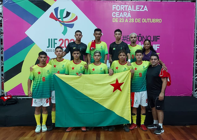 Ifac estreia com vitória no futsal nos Jogos das Instituições Federais Ifac estreia com vitória no futsal nos Jogos das Instituições Federais