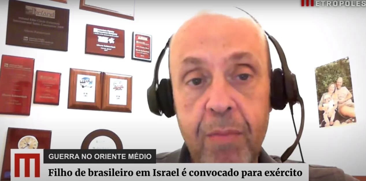 Vídeo: brasileiro que mora em Israel tem filho convocado pelo exército