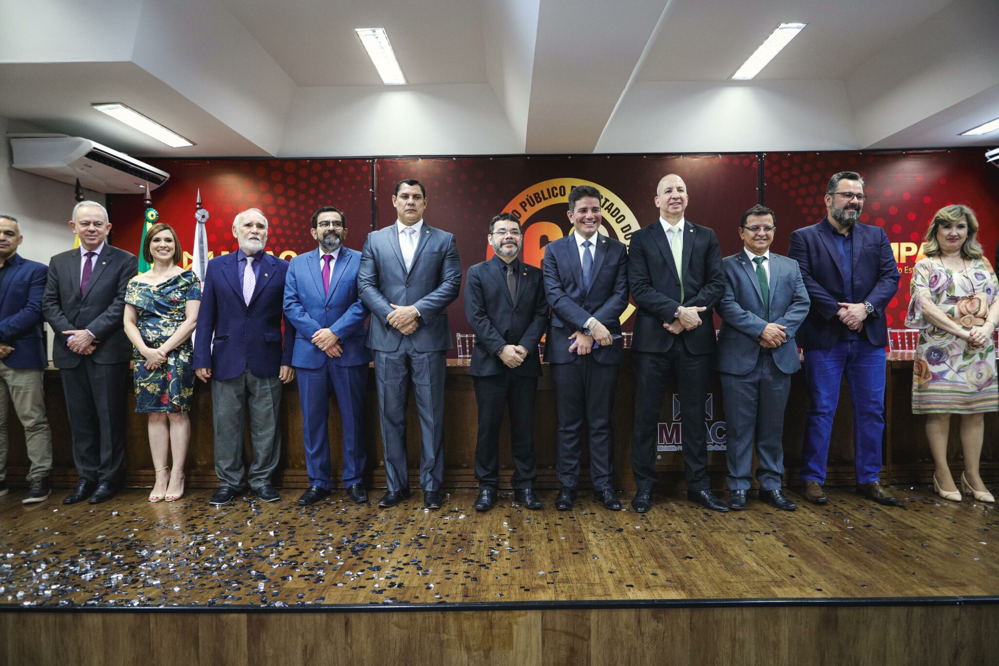Gladson Cameli participa de homenagem aos servidores do Ministério Público do Acre