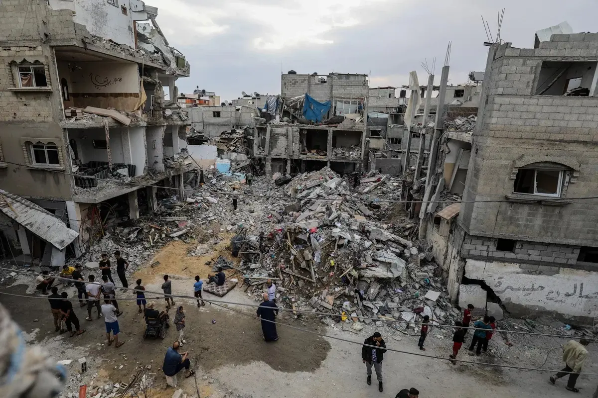 Vídeo: prédios desabam em Gaza com contra-ataque de Israel ao Hamas
