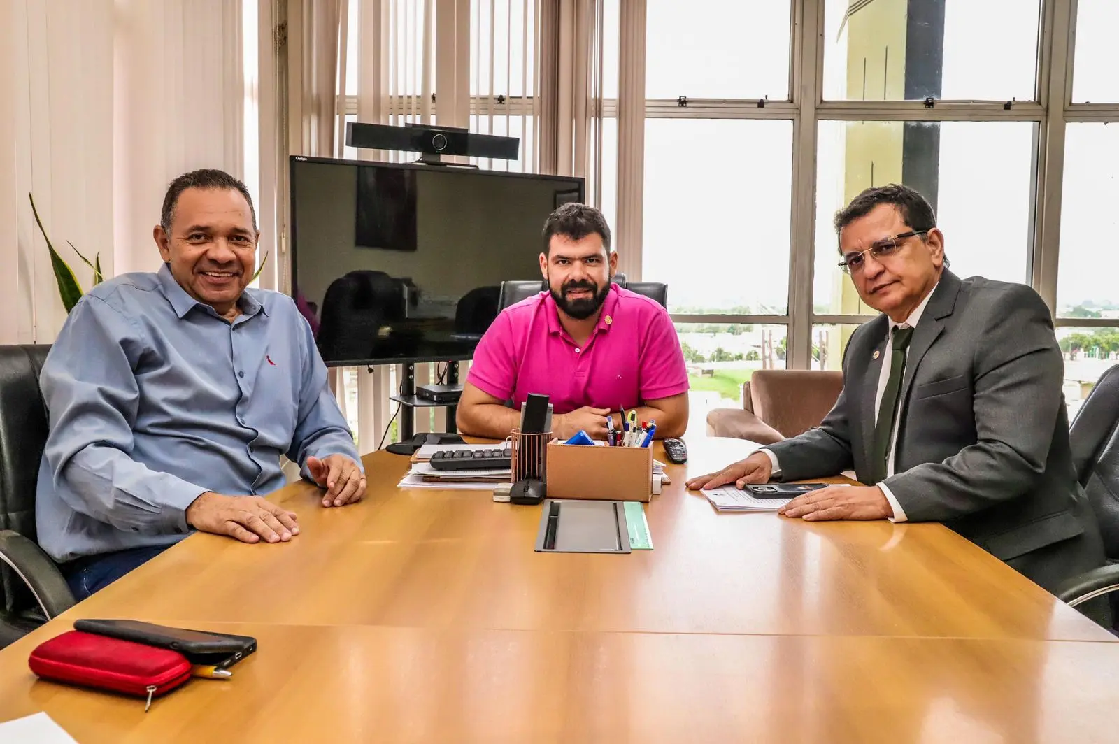 Com Pascoal, Moraes e Gonzaga destacam avanços na saúde e pagamentos dos terceirizados