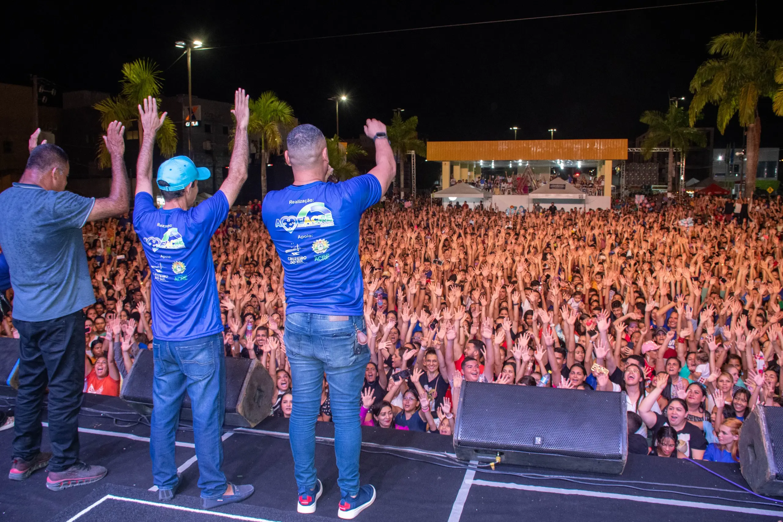 Marcha para Jesus e show gospel encerram o Festival da Farinha 2023