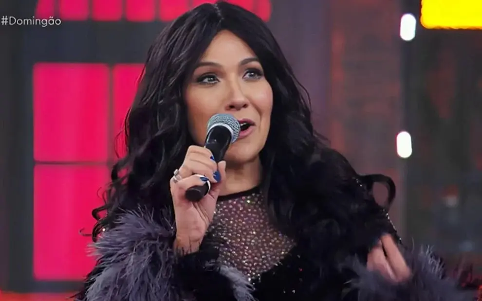 Maria Beltrão choca até marido com performance no Domingão: ‘Hoje tem’
