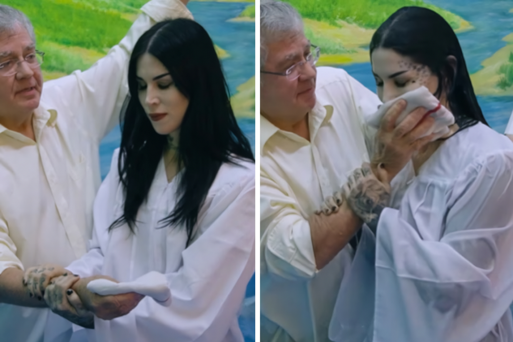 Ex-tatuadora e estrela do reality LA Ink deixa de ser bruxa e se converte ao cristianismo