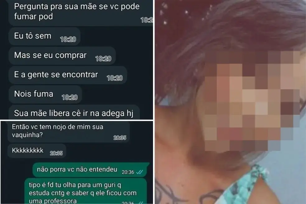 Professora demitida após beijar aluno convidou outra estudante para fumar