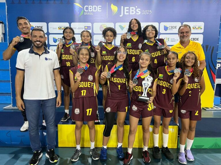 Acre conquista prata no futsal e no basquete dos Jogos Escolares