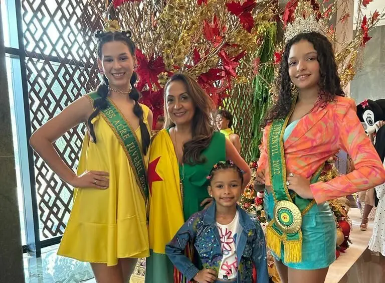Misses acreanas desembarcam em Campo Grande para o Miss Brasil Universe; confira