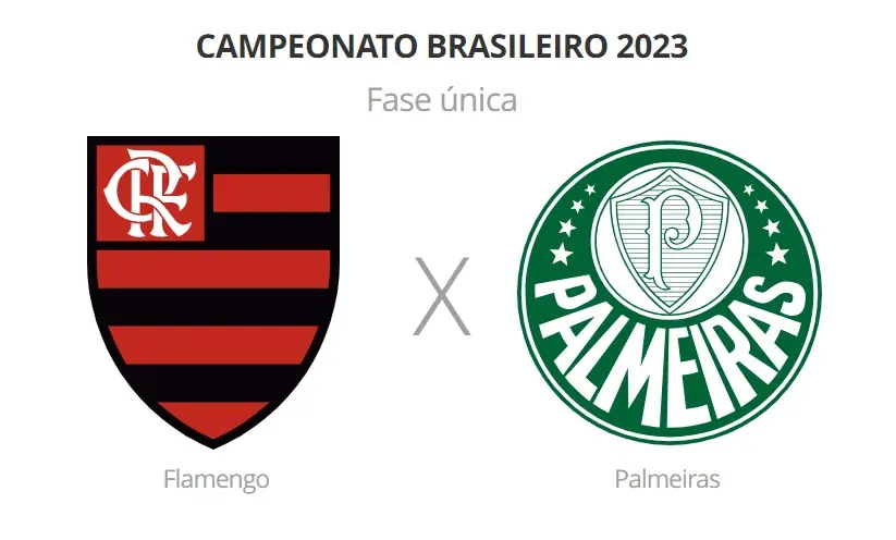 Flamengo x Palmeiras: onde assistir ao vivo, horário e escalações
