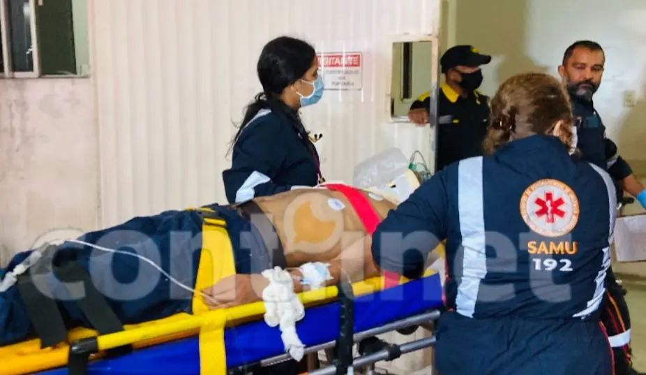 Homem alcoolizado sofre acidente e vai parar no Pronto-Socorro em estado grave