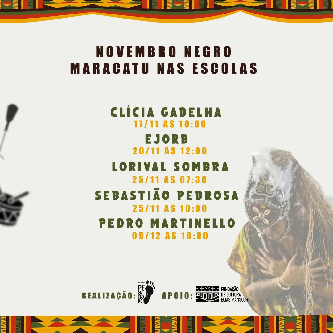 Novembro Negro: Grupo levará maracatu para escolas em Rio Branco