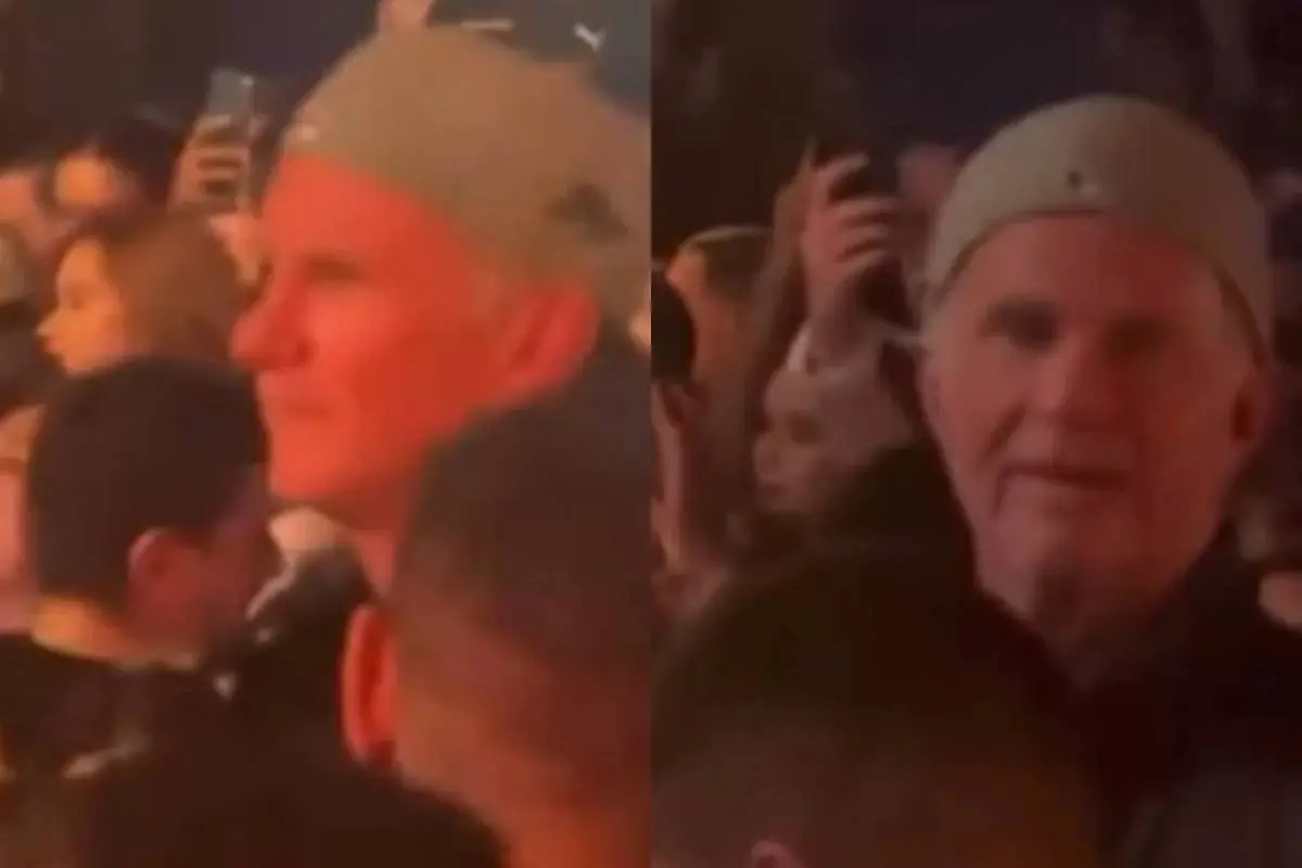 Chad Smith, do Red Hot, é flagrado curtindo show do Jorge e Mateus