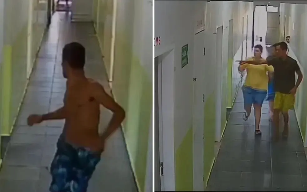 Vídeo: trio invade hospital para matar acompanhante de paciente