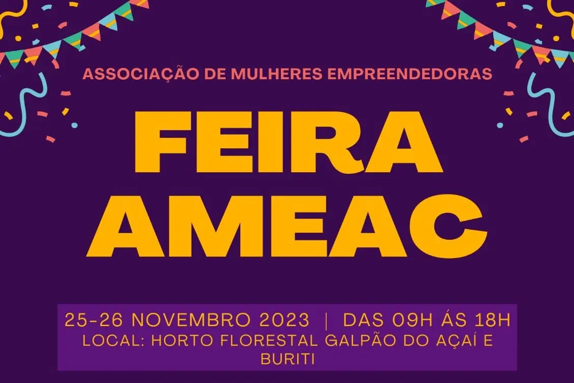 Associação das Mulheres Empreendedoras realiza primeira feira no Horto Florestal