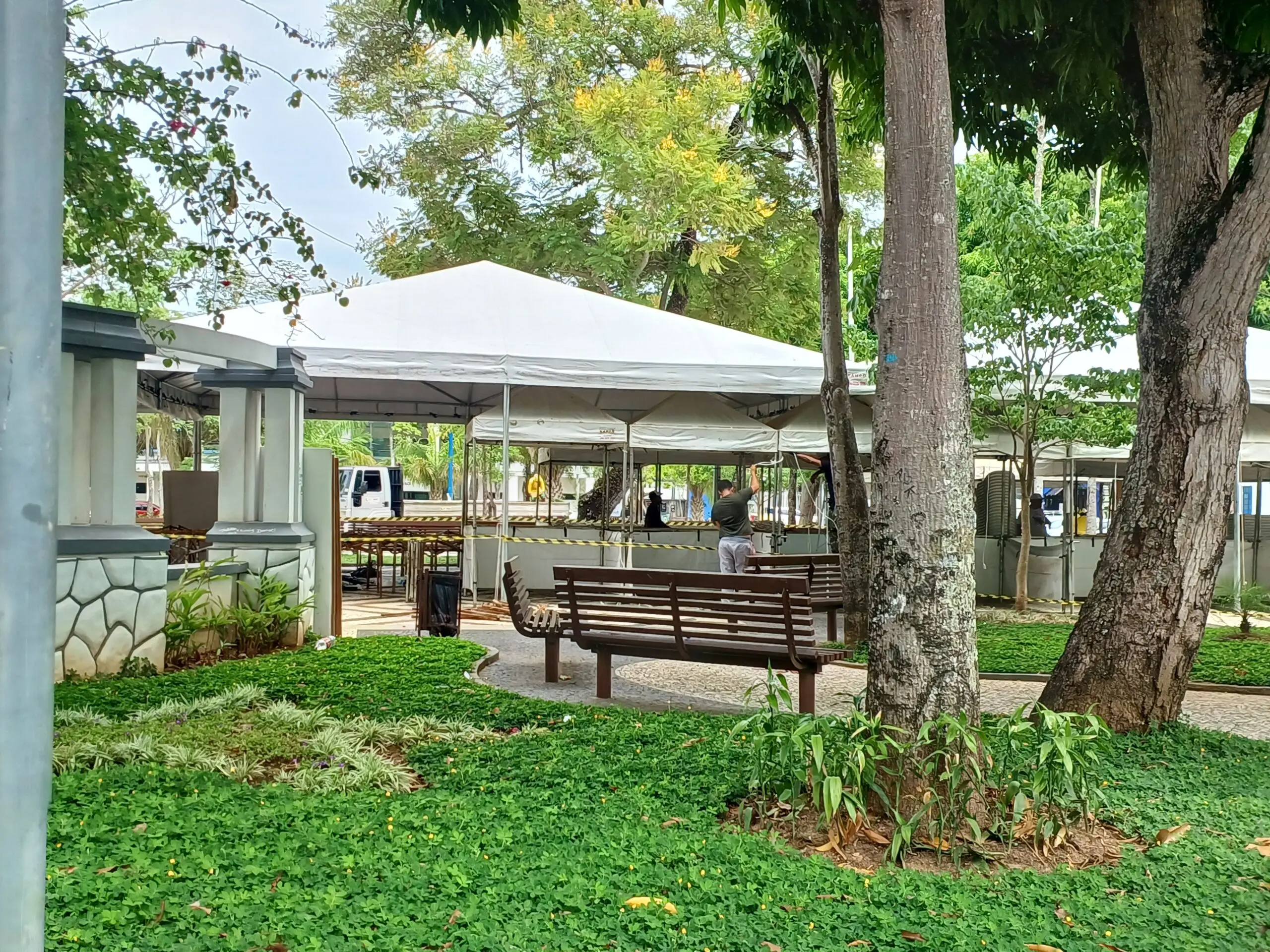 Com música ao vivo e praça de alimentação, Economia Solidária promove ‘Feira Verde’