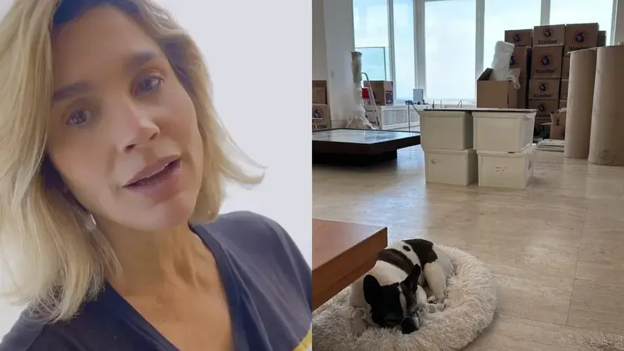 Casa nova: Flávia Alessandra mostra mudança de endereço e Otaviano Costa revela motivo