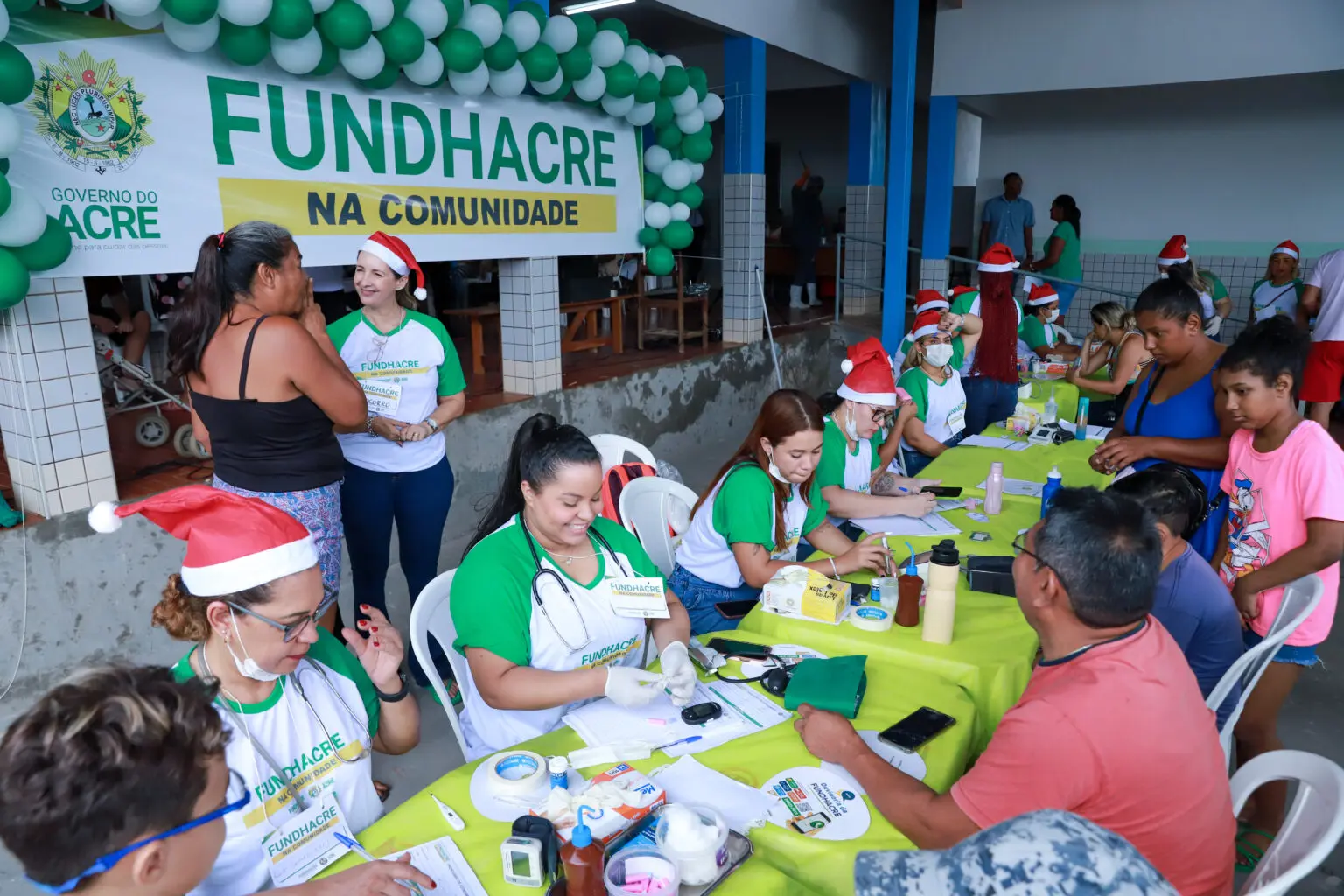 Governo leva atendimento em saúde na Baixada da Sobral na 9ª edição do Fundhacre na Comunidade