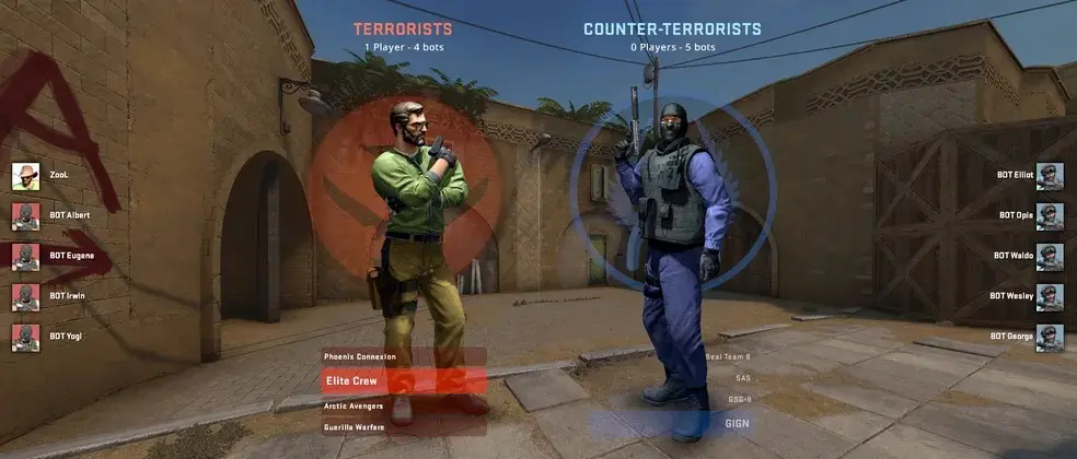 CS: fãs recriam jogo original através do CS:GO